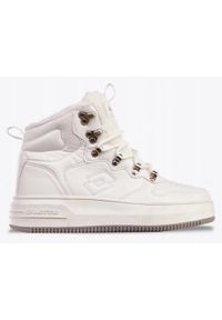 LOTTO - Buty damskie zimowe ocieplane Lotto JALANA PF FUR. Kolor: biały. Sezon: zima. Sport: turystyka piesza #1