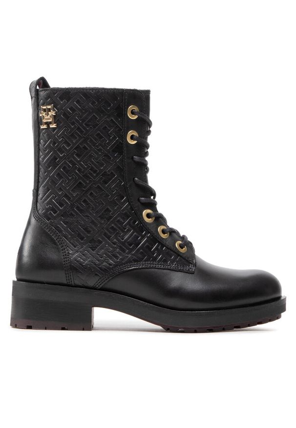 TOMMY HILFIGER - Botki Tommy Hilfiger. Kolor: czarny