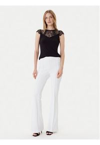 Morgan Bluzka 232-DGIULIA Czarny Slim Fit. Kolor: czarny. Materiał: wiskoza #4