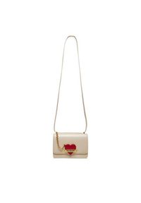 Love Moschino - LOVE MOSCHINO Torebka JC4139PP1LLM1110 Beżowy. Kolor: beżowy. Materiał: skórzane #4