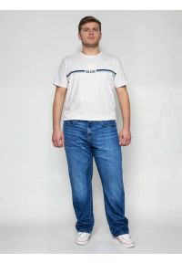 Big-Star - Jeansy męskie granatowe Brandon 763. Okazja: na co dzień. Kolor: niebieski. Styl: casual, klasyczny #7