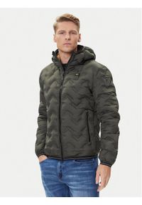 Blauer Kurtka puchowa 25WBLUC03233 Zielony Regular Fit. Kolor: zielony. Materiał: syntetyk