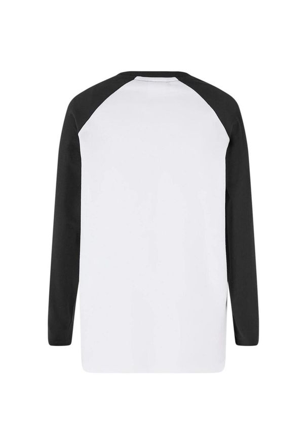 Urban Classics - Koszulka Chłopięca Organic Oversized Raglan. Kolor: czarny, biały, wielokolorowy. Długość rękawa: raglanowy rękaw. Sport: turystyka piesza