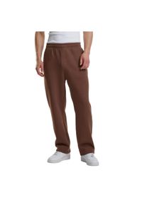 Urban Classics - Męskie Puszyste Spodnie Do Biegania. Kolekcja: plus size. Kolor: brązowy
