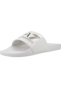 Sandały EA7 SCARPE BEACHWEAR Biały. Kolor: biały. Materiał: syntetyk, tkanina #1