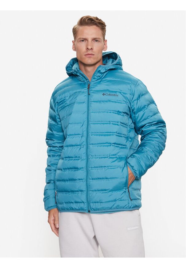 columbia - Columbia Kurtka puchowa Lake 22™ 1864562 Niebieski Regular Fit. Kolor: niebieski. Materiał: syntetyk