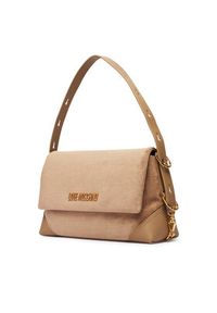 Love Moschino - LOVE MOSCHINO Torebka JC4092PP1PLD110A Beżowy. Kolor: beżowy. Materiał: skórzane #3