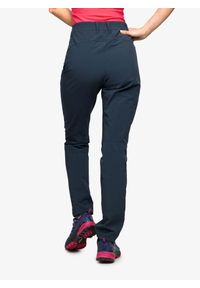 Fjällräven - Spodnie trekkingowe damskie Fjallraven Abisko Trail Stretch Trousers. Kolor: niebieski