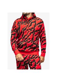 Bluza z kapturem męska Stance Mercury Hoodie. Typ kołnierza: kaptur. Kolor: czerwony