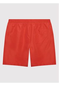 Calvin Klein Swimwear Szorty kąpielowe Intense Power KV0KV00006 Czerwony Regular Fit. Kolor: czerwony. Materiał: syntetyk #3