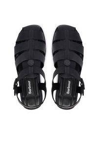 Barbour Sandały Hindburn LFO0809BK31 Czarny. Kolor: czarny. Materiał: skóra, syntetyk #5