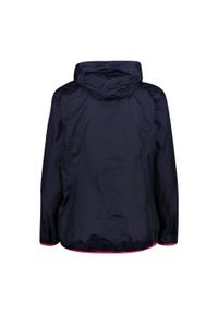 Kurtka przeciwdeszczowa damska z kapturem CMP. Typ kołnierza: kaptur. Kolor: niebieski. Sport: turystyka piesza #2