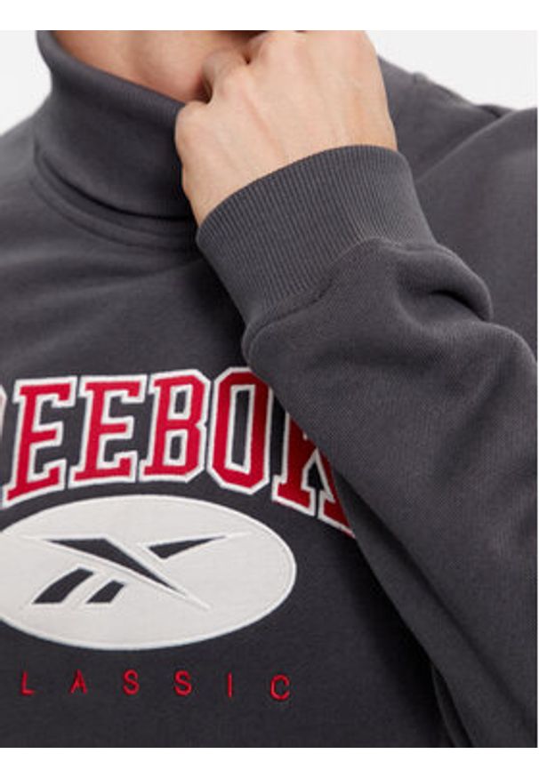 Reebok Bluza Archive Essentials IL8799 Szary Regular Fit. Kolor: szary. Materiał: bawełna