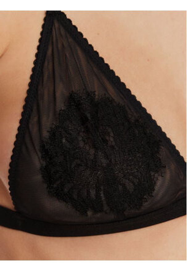 DOLCE & GABBANA - Dolce&Gabbana Biustonosz braletka O1G24T ONQ79 Czarny. Kolor: czarny. Materiał: syntetyk