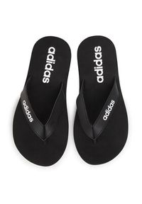 Adidas - adidas Japonki Eezay Flip Flop EG2042 Czarny. Kolor: czarny. Materiał: skóra