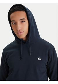 Quiksilver Bluza EQYFT04951 Granatowy Regular Fit. Kolor: niebieski. Materiał: bawełna #4