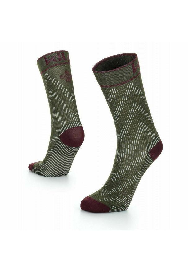 Skarpety rowerowe unisex Kilpi CYCLER-U. Kolor: zielony