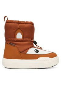 Moon Boot Śniegowce Mb Jr Park Tube Mid Animal Wp 80D3440100 D Brązowy. Kolor: brązowy. Materiał: materiał
