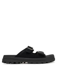 Palladium Klapki Dunelite Riviera Sde 74455-008-M Czarny. Kolor: czarny. Materiał: skóra, zamsz
