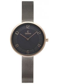 OBAKU - Zegarek damski Obaku Denmark V195LXVJMJ szary. Kolor: szary #1