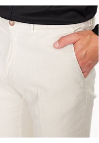 Baldessarini Spodnie materiałowe B1 16836/000/2430 Écru Slim Fit. Materiał: bawełna