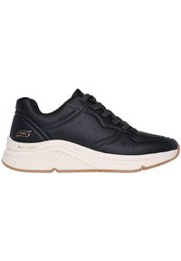 skechers - Adidasy Skechers Bobs Arch Comfort B, Kobiety. Kolor: czarny. Materiał: materiał, syntetyk