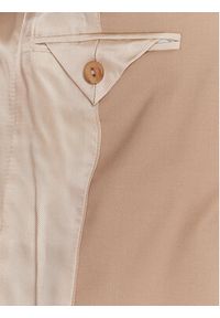 IVY & OAK - IVY OAK Marynarka IO119086 Beżowy Regular Fit. Kolor: beżowy. Materiał: wiskoza #6