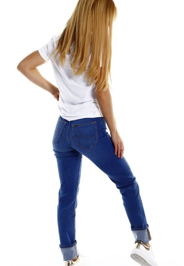 Lee - DAMSKIE SPODNIE LEE MARION STRAIGHT USED 112339085