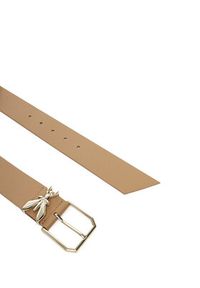 Patrizia Pepe Pasek Damski 8W0044/L001-B775 Beżowy. Kolor: beżowy. Materiał: skóra #2