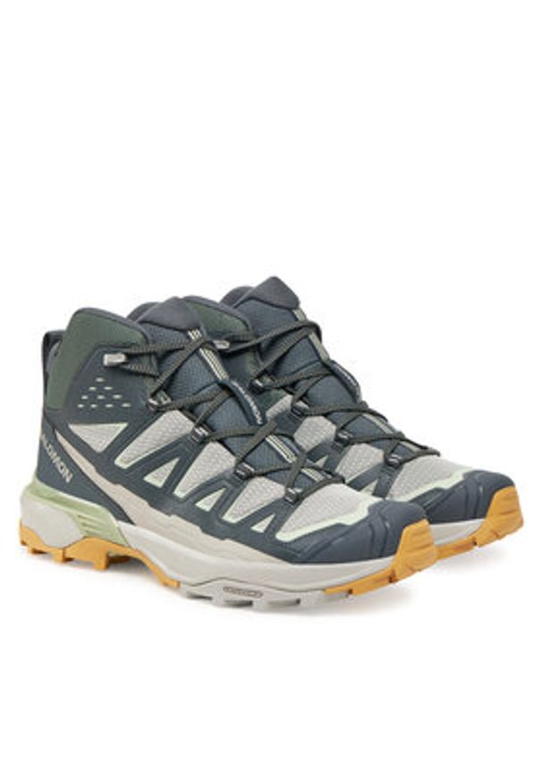 salomon - Salomon Trekkingi X Ultra 360 Edge Mid Gore-Tex L47816000 Szary. Kolor: szary. Materiał: materiał. Technologia: Gore-Tex. Sport: turystyka piesza