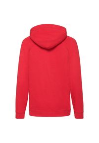 FRUIT OF THE LOOM - Lekka Bluza Z Kapturem Dla Dzieci. Typ kołnierza: kaptur. Kolor: czerwony