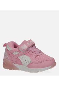 Casu - Różowe buty sportowe na rzep casu 8828. Zapięcie: rzepy. Kolor: różowy #1