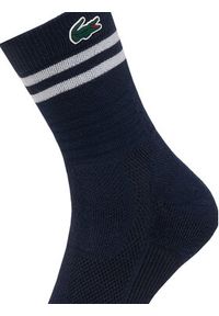 Lacoste Skarpety długie RA1095 Granatowy. Kolor: niebieski. Materiał: bawełna #2