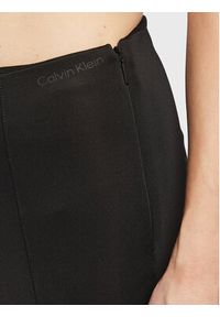 Calvin Klein Legginsy Technical K20K205357 Czarny Slim Fit. Kolor: czarny. Materiał: syntetyk