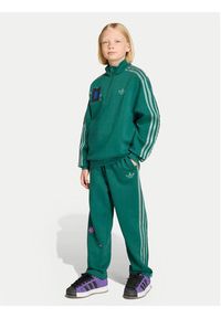 Adidas - adidas Spodnie dresowe Minecraft KE2759 Zielony Loose Fit. Kolor: zielony. Materiał: syntetyk #5