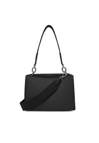TOMMY HILFIGER - Tommy Hilfiger Torebka Th Her Med Satchel Nylon Sv AW0AW18200 Czarny. Kolor: czarny