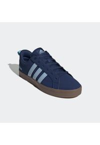 Adidas - Sneakersy męskie ADIDAS VS Pace. Okazja: na spacer. Zapięcie: pasek. Kolor: niebieski. Materiał: kauczuk. Sport: turystyka piesza
