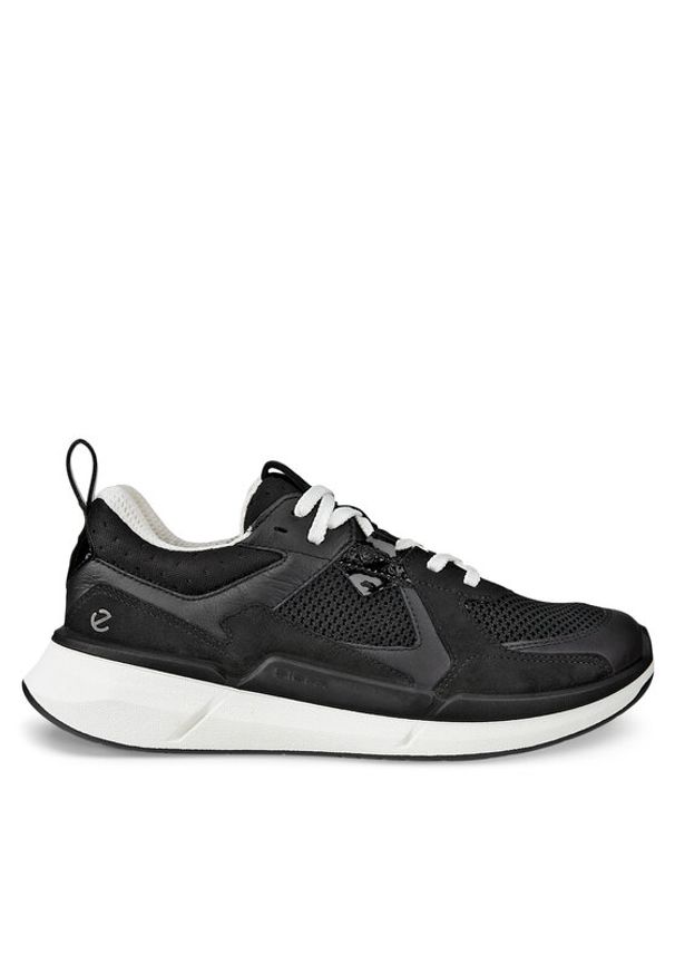ecco - ECCO Sneakersy Biom 2.2 W 83077351094 Czarny. Kolor: czarny. Materiał: skóra, nubuk