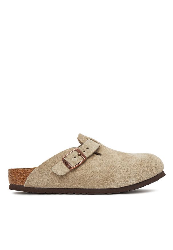 Klapki Birkenstock. Kolor: beżowy