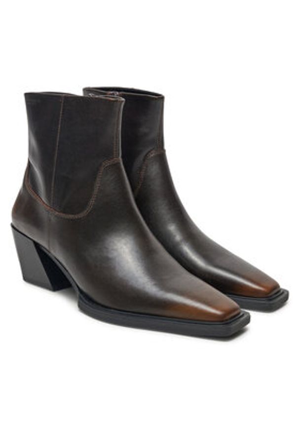 Vagabond Shoemakers Kowbojki Alina 5621-018-33 Brązowy. Kolor: brązowy. Materiał: skóra