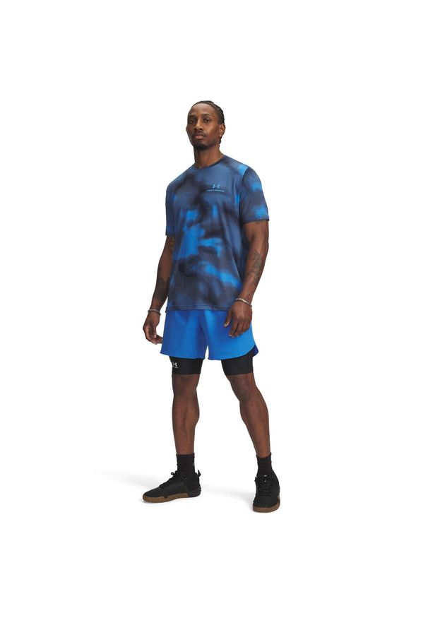 Szorty Under Armour Vanish Elite. Kolor: niebieski. Materiał: materiał. Sport: fitness