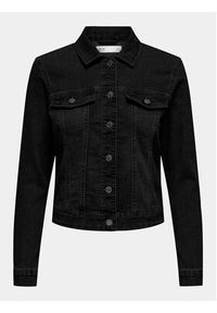 JDY Kurtka jeansowa Moon 15323513 Czarny Regular Fit. Kolor: czarny. Materiał: bawełna #3