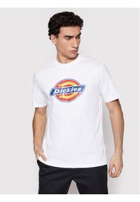 Dickies T-Shirt Icon Logo DK0A4XC9WHX1 Biały Regular Fit. Kolor: biały. Materiał: bawełna