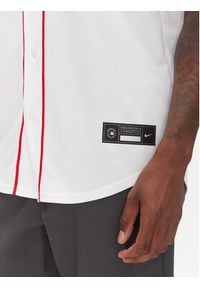 Nike Koszula T770-BQWH-BQ-XVH Biały Regular Fit. Kolor: biały. Materiał: syntetyk #5