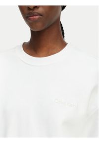 Calvin Klein Bluza LV044G214G Biały Regular Fit. Kolor: biały. Materiał: bawełna #4