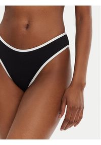 Seafolly Dół od bikini Beach Bound 40753-072 Czarny. Kolor: czarny. Materiał: syntetyk