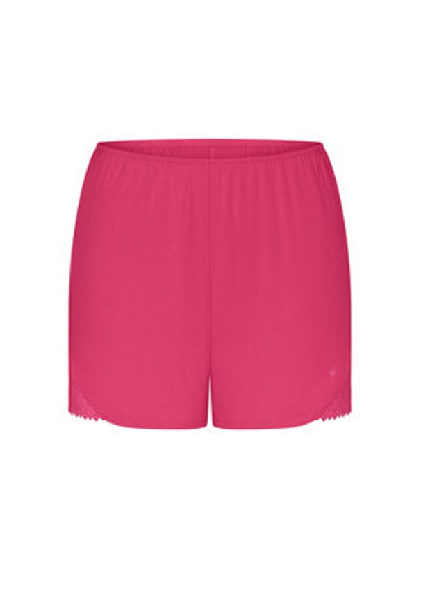 Triumph Szorty piżamowe Aura Spotlight 10221415 Różowy Relaxed Fit. Kolor: różowy