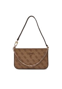 Guess Torebka Noelle II Mini HWBG96 72720 Brązowy. Kolor: brązowy. Materiał: skórzane