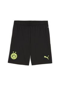 Puma - Męskie szorty Borussia Dortmund 24/25 PUMA Black White. Kolor: biały, czarny, wielokolorowy. Sport: piłka nożna