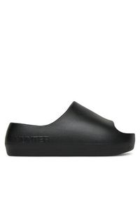 Hunter Klapki S55796 Czarny. Kolor: czarny. Materiał: syntetyk #2